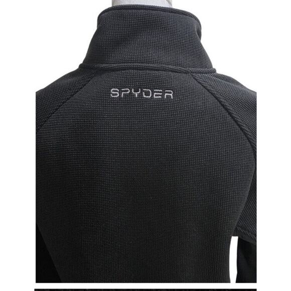 Spyder Men’s Full Zip Jacket Warm Black Size Small style 71H64010-01 Mid-weight - Picture 5 of 12